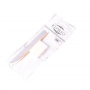 Komilfo индивидуальный набор №3 (пилочка-капля 150/220, бафф 100/100, апельсиновая палочка)