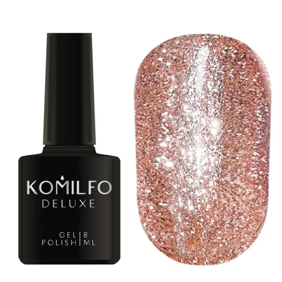 Komilfo Liquid Glam Gel LGG005 (розовый), 8 мл Komilfo Liquid Glam Gel LGG005 (розовый), 8 мл