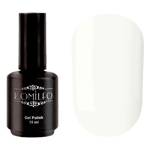 Гель-лак Komilfo Deluxe Series №D003 (белый, эмаль), 15 мл Гель-лак Komilfo Deluxe Series №D003 (белый, эмаль), 15 мл
