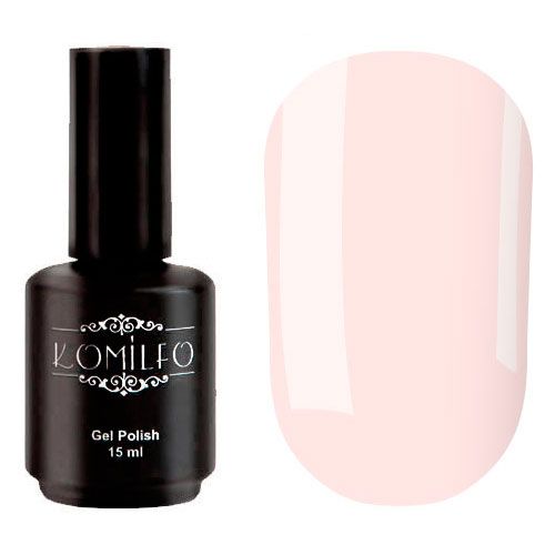 Гель-лак Komilfo Deluxe Series №D005 (светлый, кремово-розовый, эмаль), 15 мл Гель-лак Komilfo Deluxe Series №D005 (светлый, кремово-розовый, эмаль), 15 мл