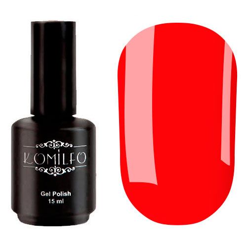 Гель-лак Komilfo Deluxe Series №D080 (красный, эмаль), 15 мл Гель-лак Komilfo Deluxe Series №D080 (красный, эмаль), 15 мл