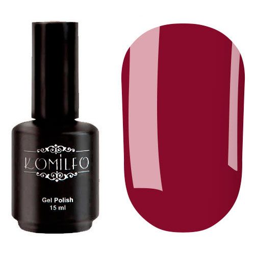 Гель-лак Komilfo Deluxe Series №D096 (бордовая марсала, эмаль), 15 мл Гель-лак Komilfo Deluxe Series №D096 (бордовая марсала, эмаль), 15 мл
