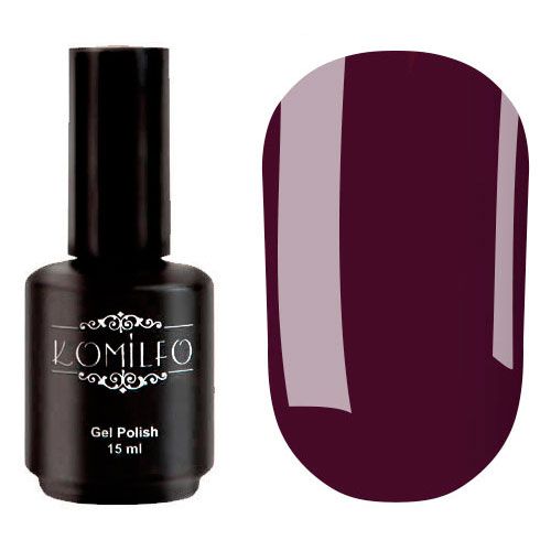 Гель-лак Komilfo Deluxe Series №D101 (темно-фиолетовый, эмаль), 15 мл Гель-лак Komilfo Deluxe Series №D101 (темно-фиолетовый, эмаль), 15 мл