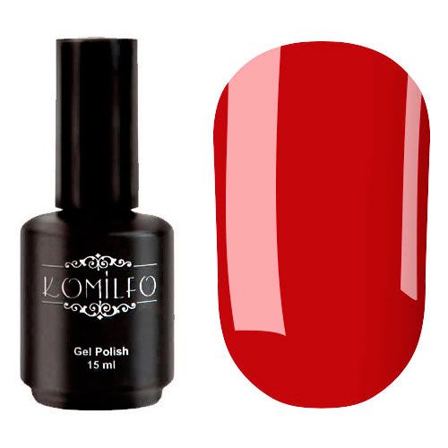 Гель-лак Komilfo Deluxe Series Dusk Collection №D304 (малиново-красный, эмаль), 15 мл Гель-лак Komilfo Deluxe Series Dusk Collection №D304 (малиново-красный, эмаль), 15 мл