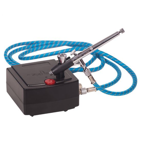 Fengda AS-200B / BD180 Threaded Nozzle 0.2mm Airbrush Double Action Set