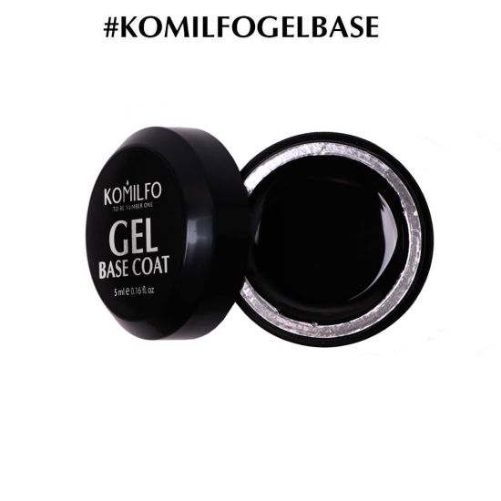 Гель-база Komilfo Gel Base Coat - основа-корректор для гель-лака без кисточки 5 мл Гель-база Komilfo Gel Base Coat - основа-корректор для гель-лака без кисточки 5 мл