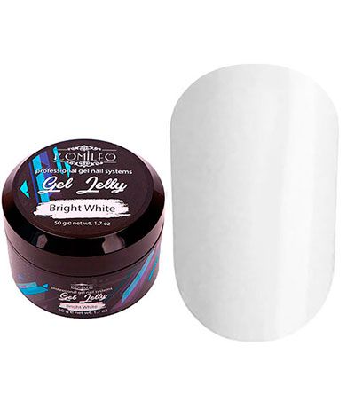 Komilfo Gel Jelly Bright White, 50 г Komilfo Gel Jelly Bright White, 50 г