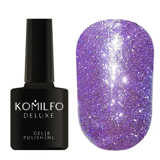 Komilfo Liquid Glam Gel LGG008 (фиолетовый), 8 мл Komilfo Liquid Glam Gel LGG008 (фиолетовый), 8 мл