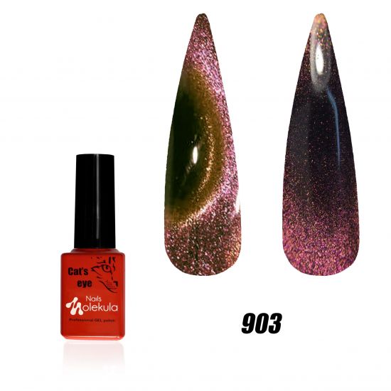 Гель лак Molekula 9D кошаче око № 903 6 ml Гель лак Molekula 9D кошаче око № 903 6 ml