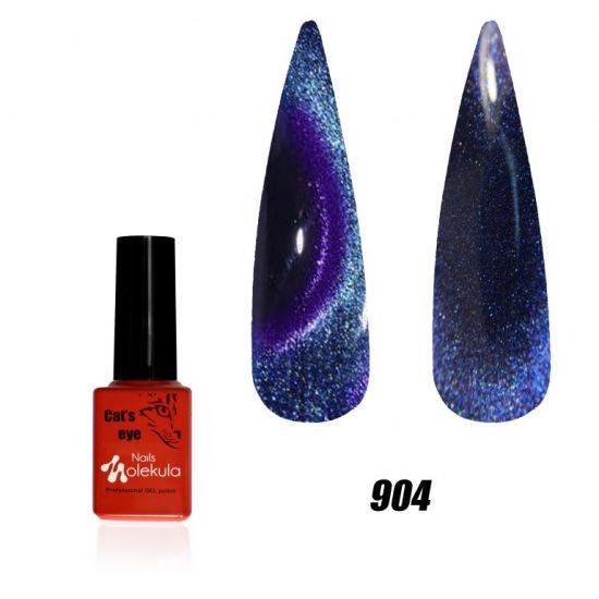 Гель лак Molekula 9D кошаче око № 904 6 ml Гель лак Molekula 9D кошаче око № 904 6 ml