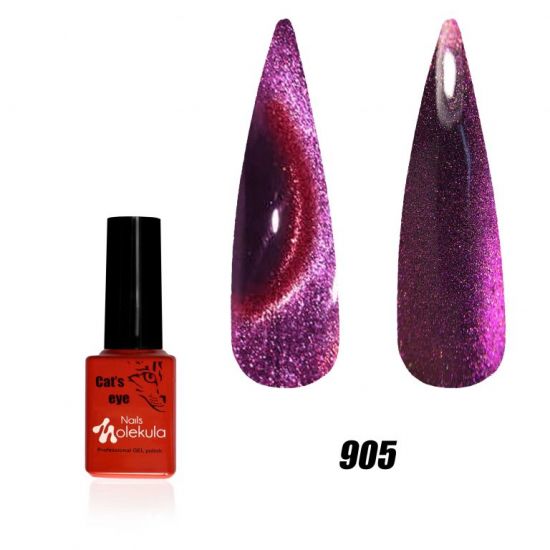 Гель лак Molekula 9D кошаче око № 905 6 ml Гель лак Molekula 9D кошаче око № 905 6 ml