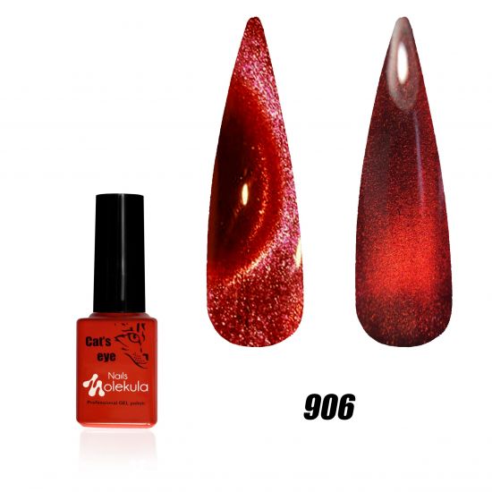 Гель лак Molekula 9D кошаче око № 906 6 ml Гель лак Molekula 9D кошаче око № 906 6 ml