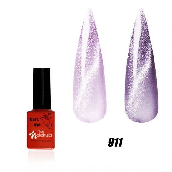 Гель лак Molekula 9D кошаче око № 911 Кварцове 6 ml Гель лак Molekula 9D кошаче око № 911 Кварцове 6 ml