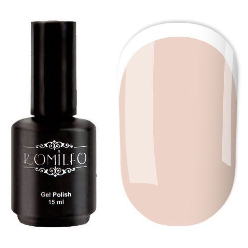 Гель-лак Komilfo French Collection №F005 (теплый бежевый, эмаль, для френча), 15 мл Гель-лак Komilfo French Collection №F005 (теплый бежевый, эмаль, для френча), 15 мл