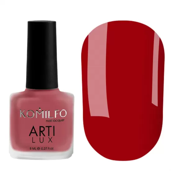 Komilfo ArtiLux 022 nail polish (dark red, enamel), 8 ml Komilfo ArtiLux 022 nail polish (dark red, enamel), 8 ml