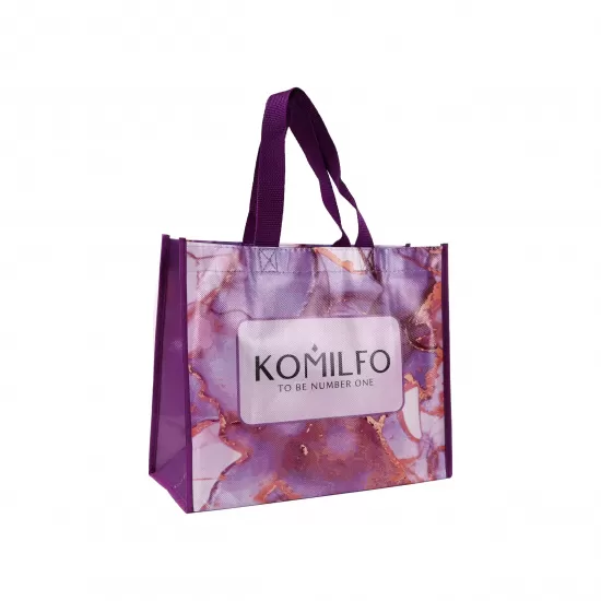 Сумка Komilfo 25*30*14 см, фиолетовая Сумка Komilfo 25*30*14 см, фиолетовая