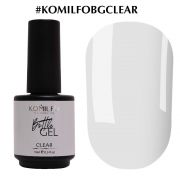 Komilfo Bottle Gel Clear с кисточкой, 15 мл
