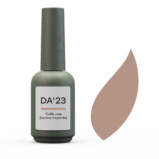Gel Light DA_23 Coffe rose [kavova troyanda], 14 мл