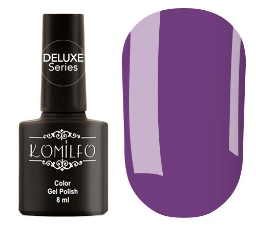 Гель-лак Komilfo Deluxe Series №D223 (сливово-фиолетовый, эмаль), 8 мл