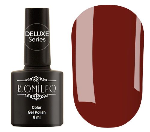 Гель-лак Komilfo Deluxe Series №D230 (коричнево-бордовый, эмаль) 8 мл Гель-лак Komilfo Deluxe Series №D230 (коричнево-бордовый, эмаль) 8 мл