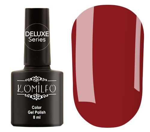 Гель-лак Komilfo Deluxe Series №D231 (кирпично-бордовый, эмаль), 8 мл Гель-лак Komilfo Deluxe Series №D231 (кирпично-бордовый, эмаль), 8 мл