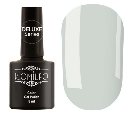 Гель-лак Komilfo Deluxe Series №D238 (чуть голубо-серый, эмаль), 8 мл Гель-лак Komilfo Deluxe Series №D238 (чуть голубо-серый, эмаль), 8 мл