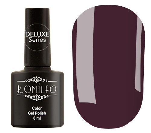 Гель-лак Komilfo Deluxe Series №D241 (темно-фиолетовый, эмаль), 8 мл Гель-лак Komilfo Deluxe Series №D241 (темно-фиолетовый, эмаль), 8 мл