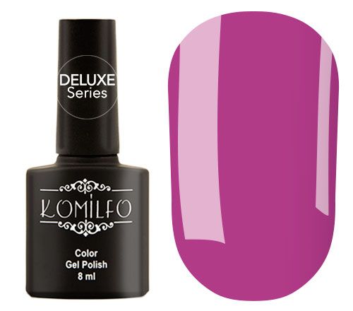 Гель-лак Komilfo Deluxe Series №D247 (темно-лиловый, эмаль), 8 мл Гель-лак Komilfo Deluxe Series №D247 (темно-лиловый, эмаль), 8 мл