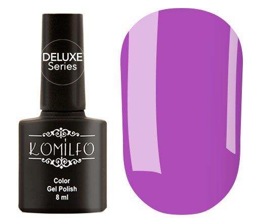 Гель-лак Komilfo Deluxe Series №D250 (сиреневый, эмаль), 8 мл Гель-лак Komilfo Deluxe Series №D250 (сиреневый, эмаль), 8 мл