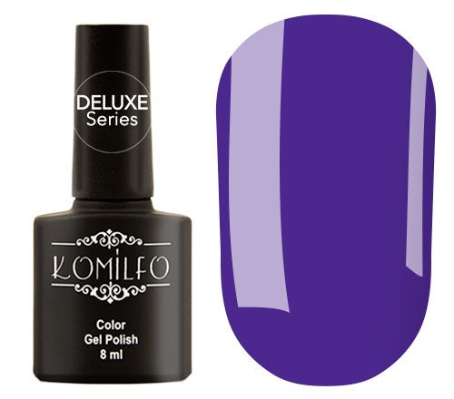 Гель-лак Komilfo Deluxe Series №D254 (сиренево-синий, эмаль), 8 мл Гель-лак Komilfo Deluxe Series №D254 (сиренево-синий, эмаль), 8 мл