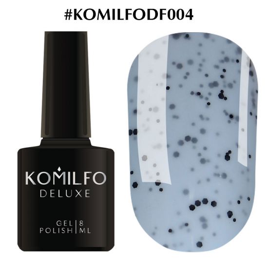 Гель-лак Komilfo Dragon Fruit DF004 (светло-голубой с вкраплениями), 8 мл Гель-лак Komilfo Dragon Fruit DF004 (светло-голубой с вкраплениями), 8 мл
