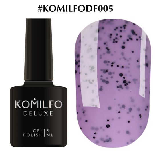 Гель-лак Komilfo Dragon Fruit DF005 (сиреневый с вкраплениями), 8 мл Гель-лак Komilfo Dragon Fruit DF005 (сиреневый с вкраплениями), 8 мл