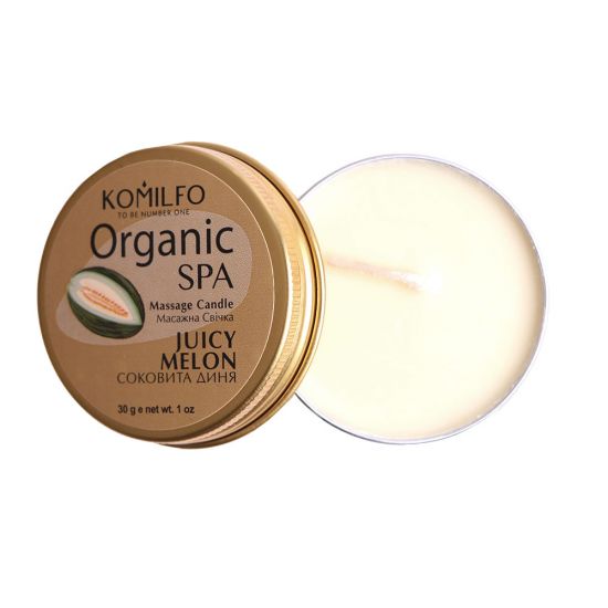 Массажная свеча Komilfo Massage Candle - Juicy Melon, 20 г Массажная свеча Komilfo Massage Candle - Juicy Melon, 20 г