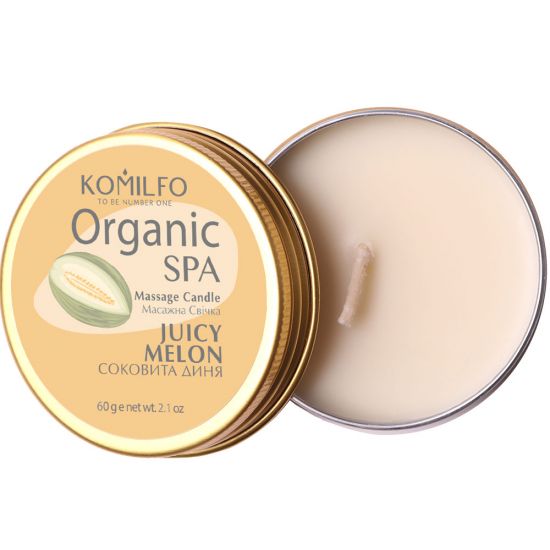 Массажная свеча Komilfo Massage Candle - Juicy Melon, 60 г Массажная свеча Komilfo Massage Candle - Juicy Melon, 60 г