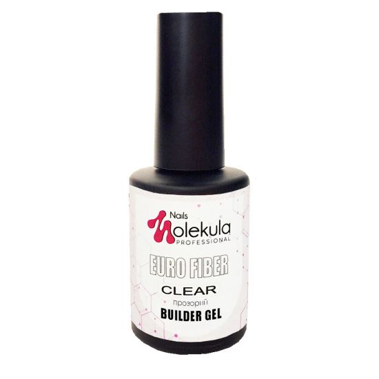 Molekula Euro Fiber Gel Clear 12 ml (прозорий) Molekula Euro Fiber Gel Clear 12 ml (прозорий)