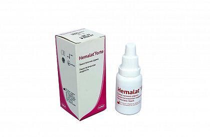 Hemalat forte hemostatic fluid (hemostatic) 20ml