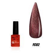 Гель лак Molekula Ефект Котяче око FLASH 6ml №FC02