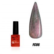 Гель лак Molekula Ефект Котяче око FLASH 6ml №FC06
