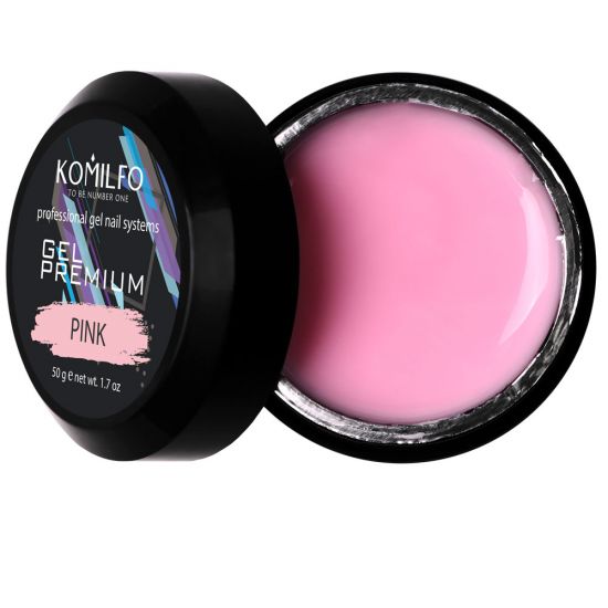 Komilfo Gel Premium Pink, 50 г Komilfo Gel Premium Pink, 50 г