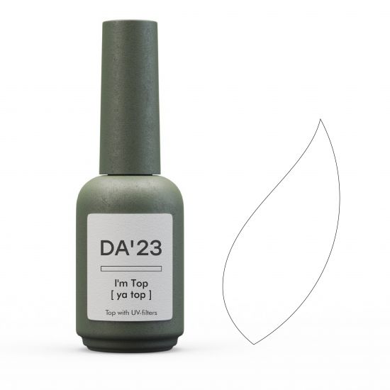 Тор DA_23 I’m Top [ya top] без липкого слоя с UV-filter, 14 мл