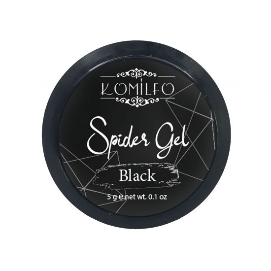Komilfo Spider Gel Black, 5 g Komilfo Spider Gel Black, 5 g