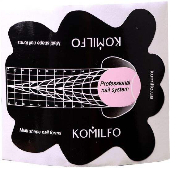 Komilfo Multi Shape Nail Forms 1шт - мультифункціональні форми для нарощування Komilfo Multi Shape Nail Forms 1шт - мультифункціональні форми для нарощування