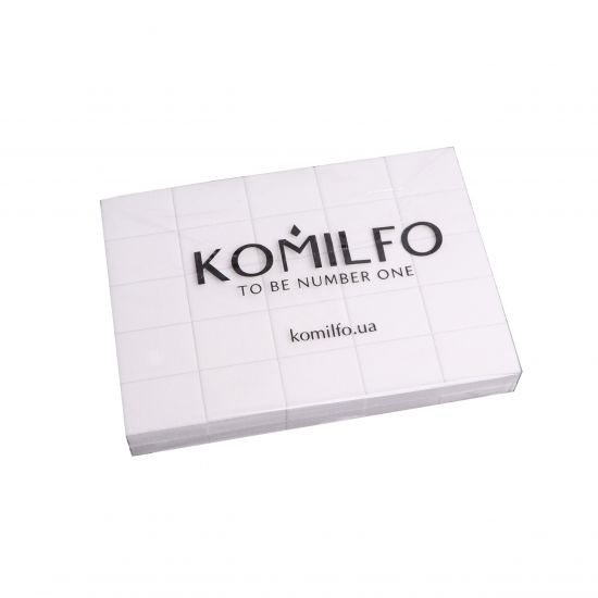 Set of grinders 32 * 25 * 12 mm white 120/120 for Komilfo nails (50 pcs in a pack) Set of grinders 32 * 25 * 12 mm white 120/120 for Komilfo nails (50 pcs in a pack)