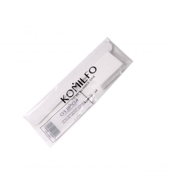 Одноразовый набор Komilfo №2 (пилочка 120/150 и бафф 120/120) Одноразовый набор Komilfo №2 (пилочка 120/150 и бафф 120/120)