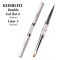 Кисть Komilfo Double Gel flat 4 (Nylon)/Liner 5 (Nylon)