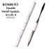 Double Metall Spatula/Acrylic 8 (Kolinsky) Komilfo 