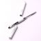 Кисть Komilfo Double Metall Spatula/Gel oval 6 (Nylon)
