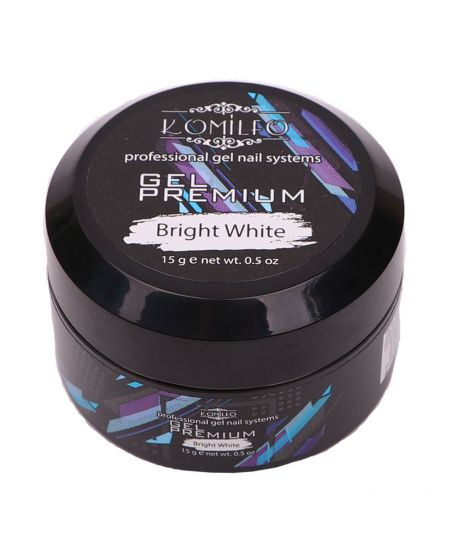 Gel Premium Komilfo Bright White, 15 г Gel Premium Komilfo Bright White, 15 г