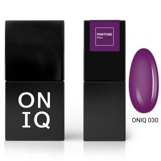 ONIQ GEL POLISH 030 PANTONE: PLUM, 10 ML ONIQ GEL POLISH 030 PANTONE: PLUM, 10 ML
