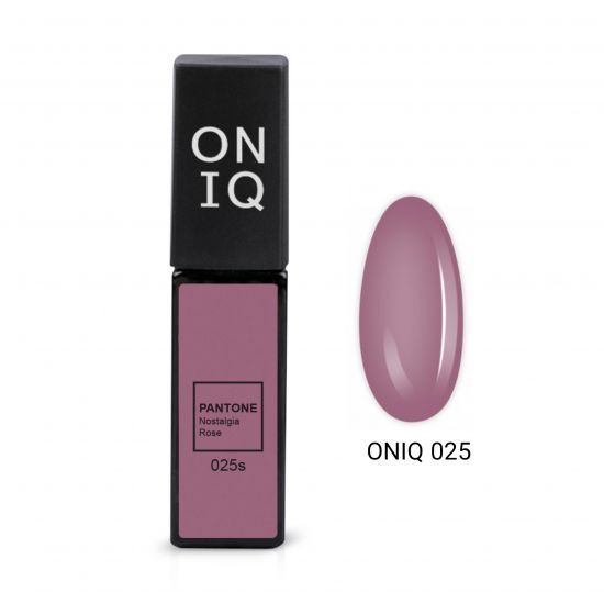 ONIQ GEL POLISH 025 PANTONE: NOSTALGIA ROSE, 6 ML ONIQ GEL POLISH 025 PANTONE: NOSTALGIA ROSE, 6 ML
